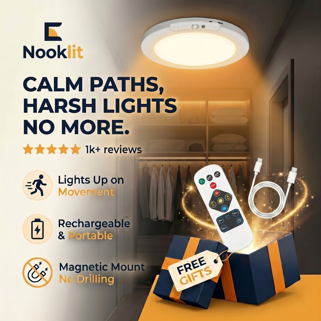 Nooklit™ Halo Path Ceiling Light