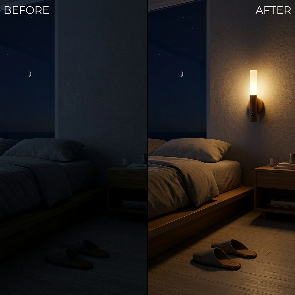 Nooklit™ Step Path Wall Light