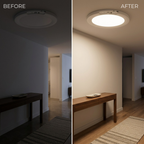 Nooklit™ Halo Path Ceiling Light