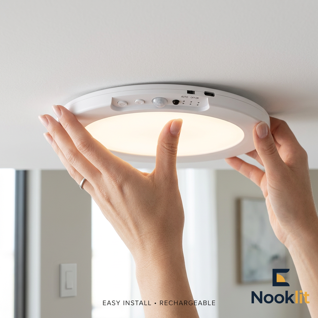 Nooklit™ Halo Path Ceiling Light