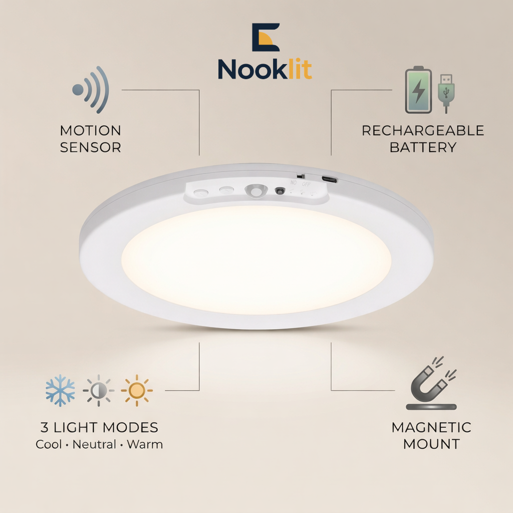 Nooklit™ Halo Path Ceiling Light