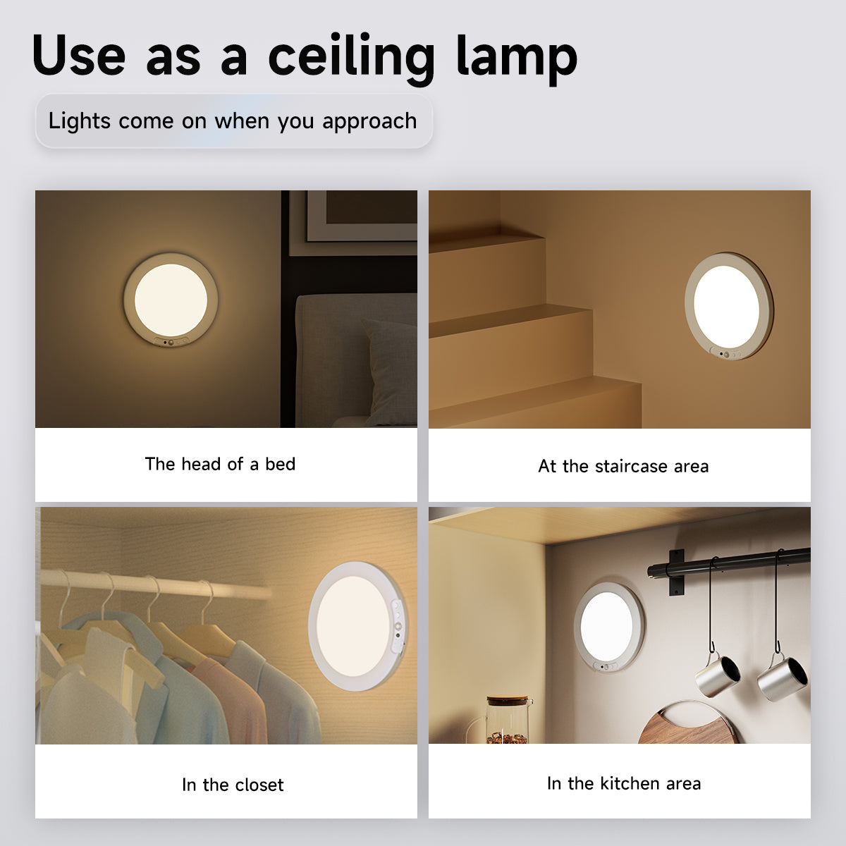 Nooklit™ Halo Path Ceiling Light