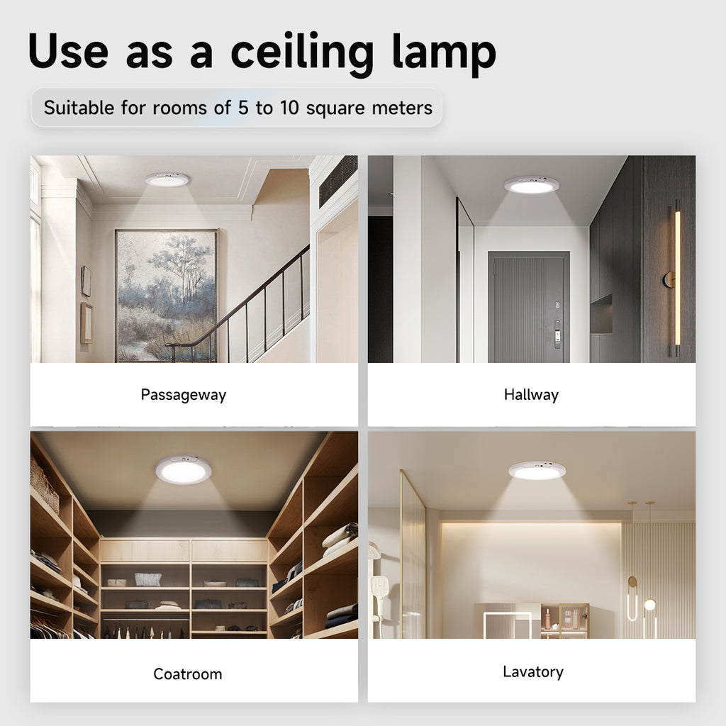 Nooklit™ Halo Path Ceiling Light