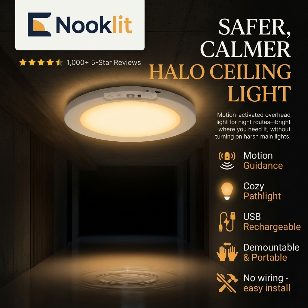 Nooklit™ Halo Path Ceiling Light
